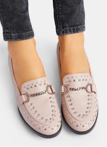 Różowe mokasyny Celia