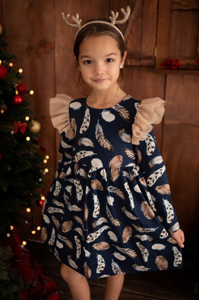 świąteczna sukienka dla dziewczynki